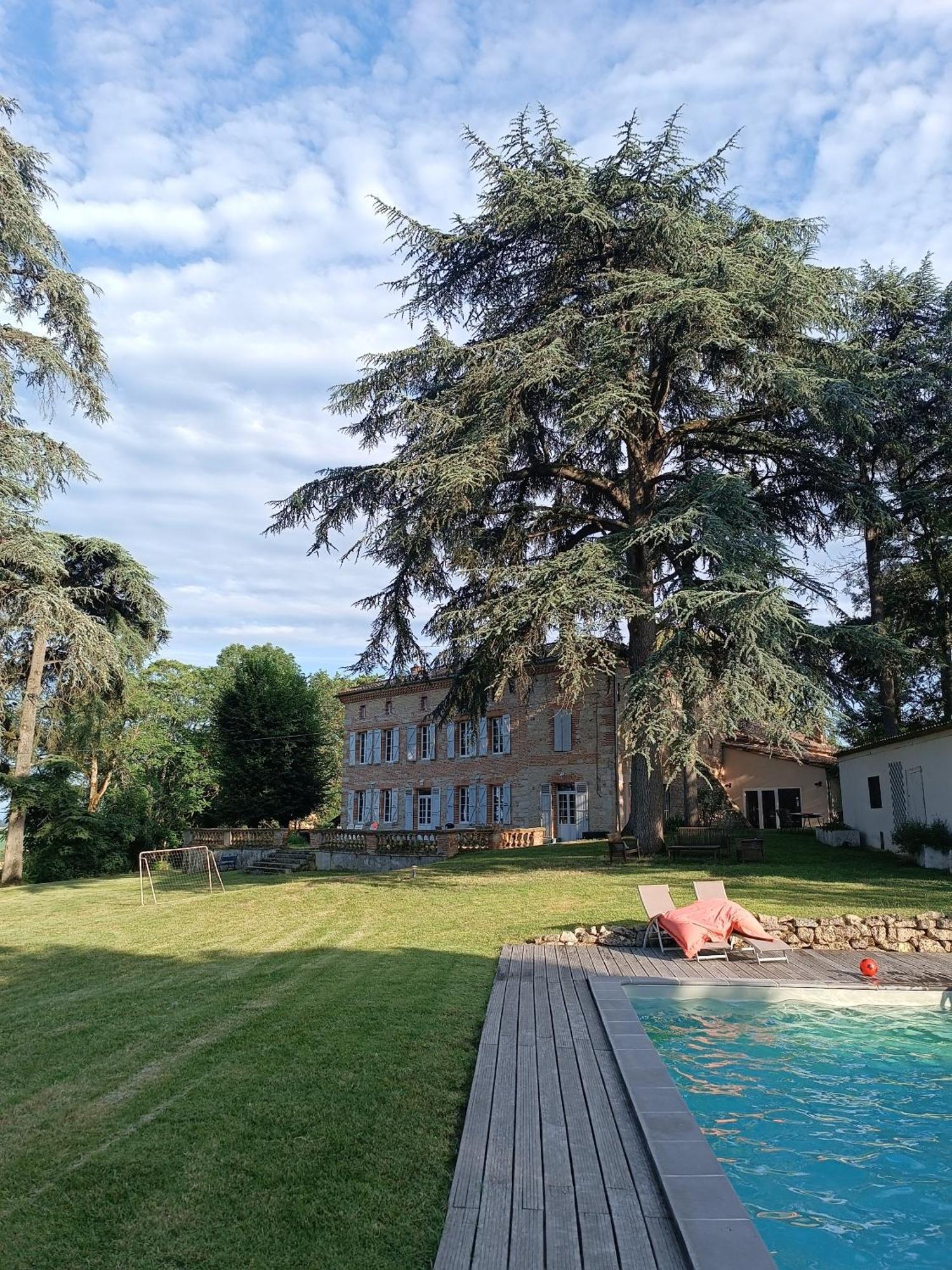 Le Jardin Des Cedres Otel Lavaur  Dış mekan fotoğraf